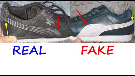 how to identify fake puma shoes